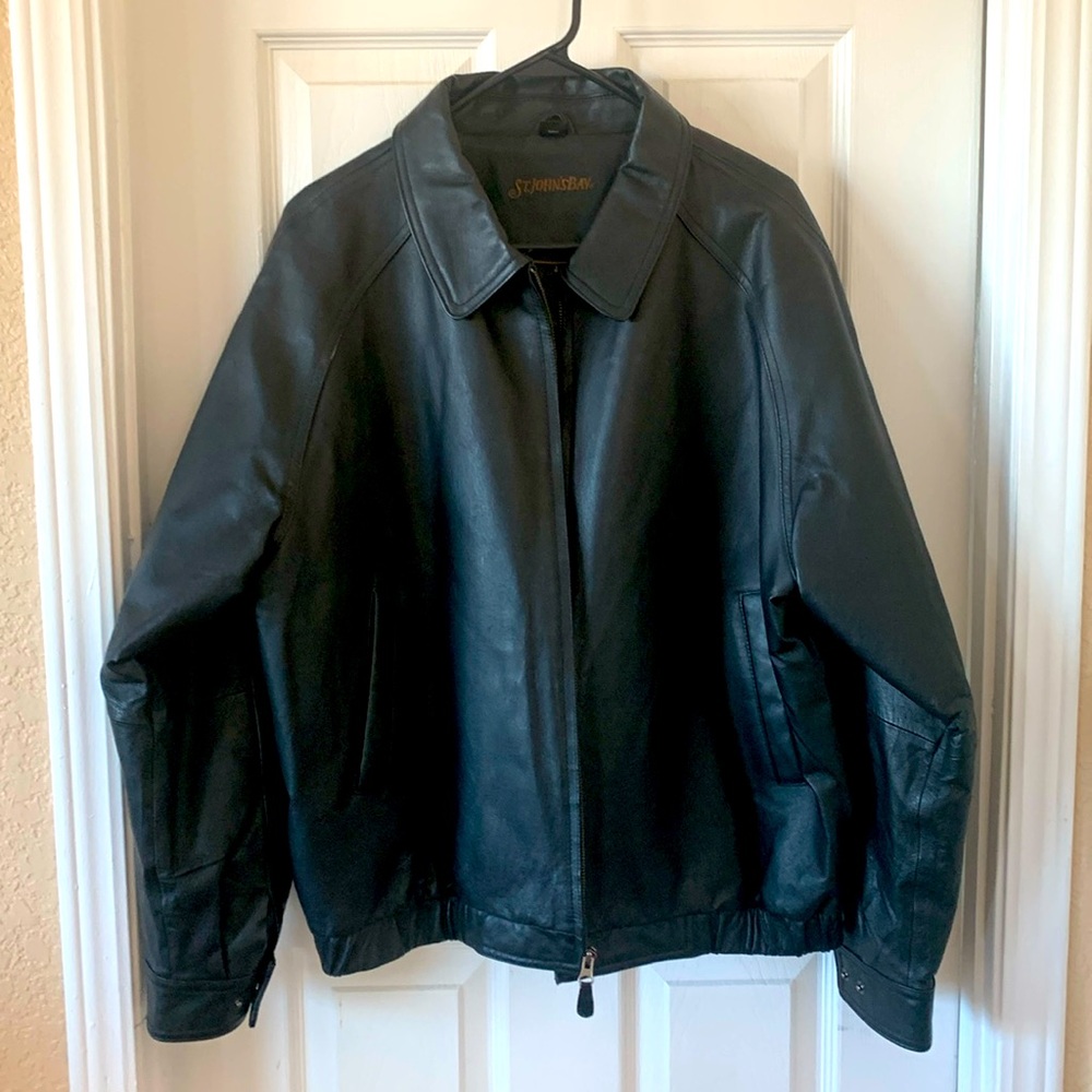 St John’s Bay Leather Jacket